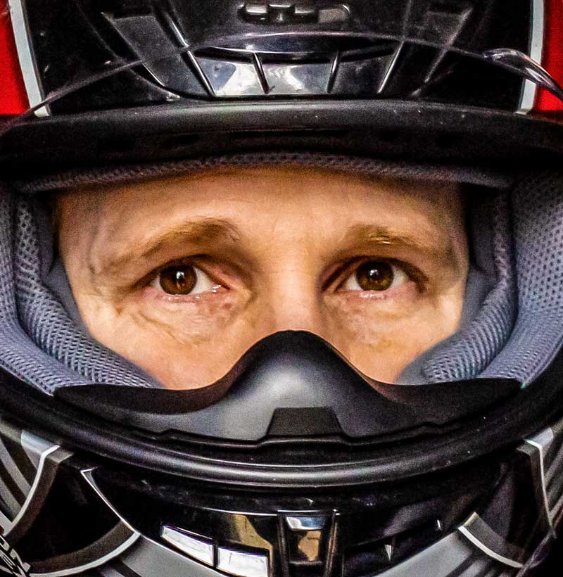 Motorcycle Helmet custom art personal pics portrait